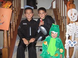 Halloween with Kyle, Shawn and Matthew